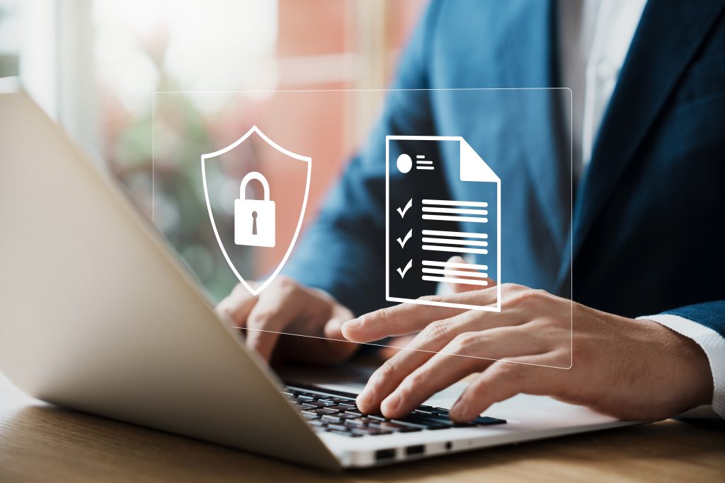 Cyber ​​security concept